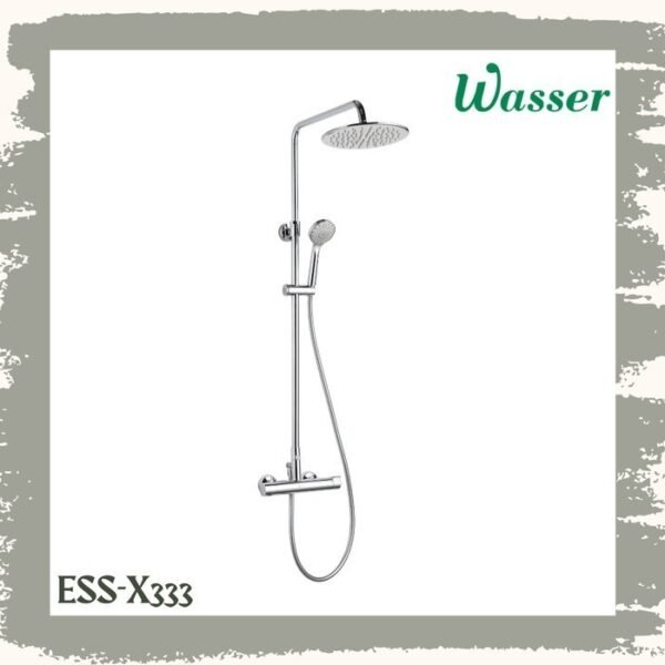 TERMURAH WASSER ESS X 333 Shower Tiang Panas Dingin Rain Shower Mixer