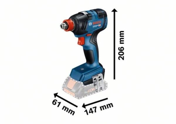 TERMURAH BOSCH BRUSHLESS IMPACT DRIVER&WRENCH 18 VOLT GDX 18V-200 UNIT - Image 2