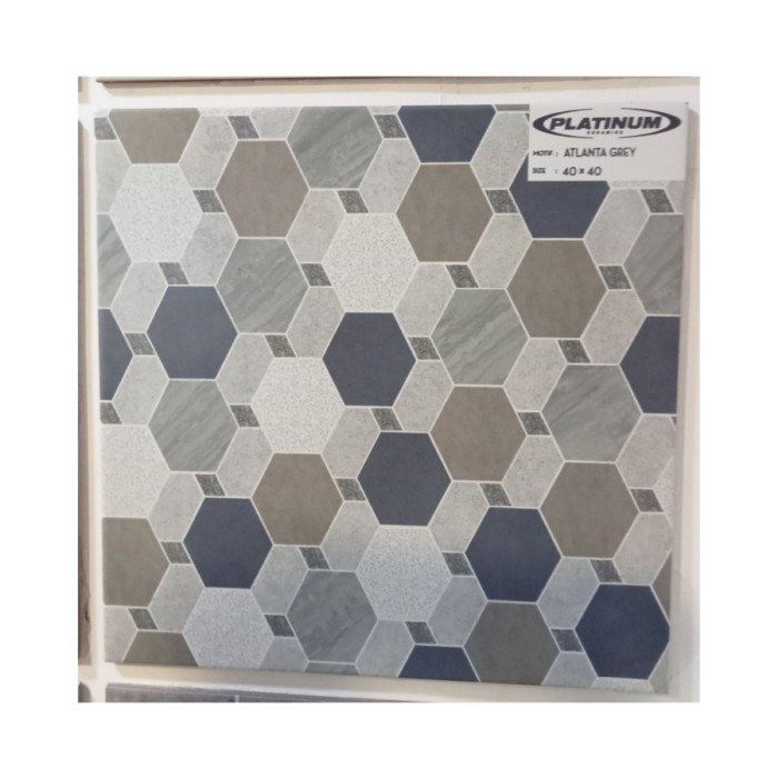 TERMURAH PLATINUM KERAMIK 40/40 ATLANTA GREY - Image 2