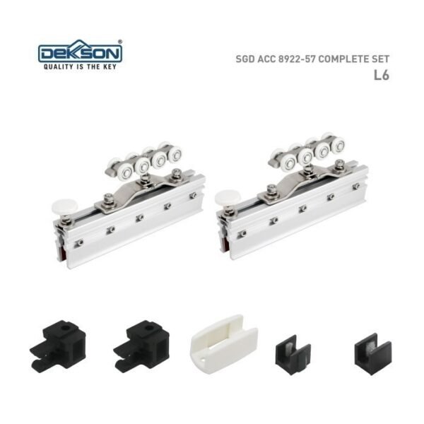 TERMURAH DEKKSON SGD ACC 8922 - 57 L6 Rel Sliding Pintu Kaca - Image 3