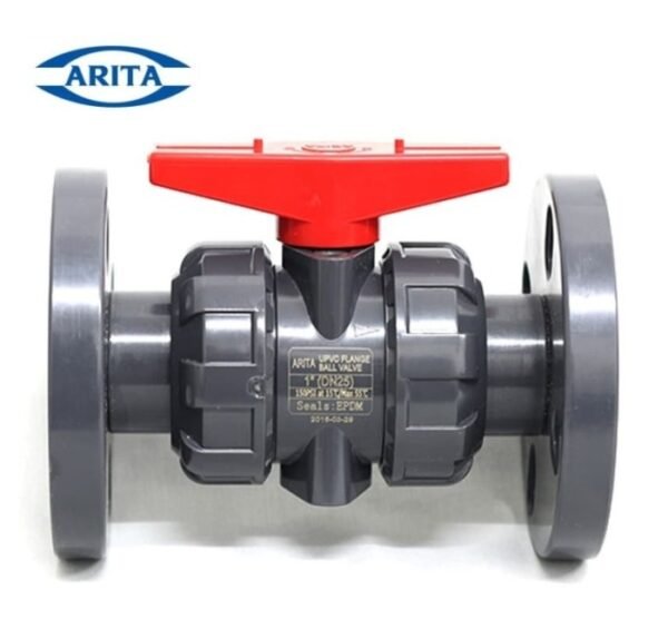 TERMURAH ARITA TRUE UNION BALL VALVE UPVC FLANGE JIS 10K 1 1/4 inch