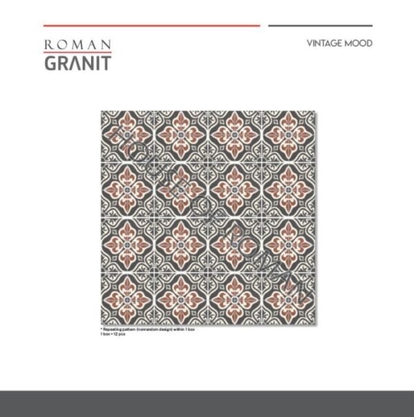 TERMURAH ROMAN GRANIT 30 X 30 GTA332730R DGAUDY FORTE - Image 4