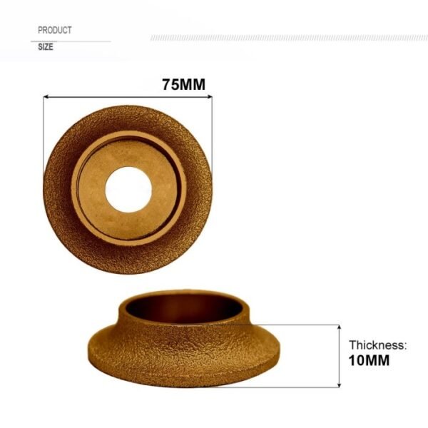 TERMURAH MATA PINGGUL BEVEL PROFIL GRANIT BULLNOSE DIAMOND GRINDING - Image 4