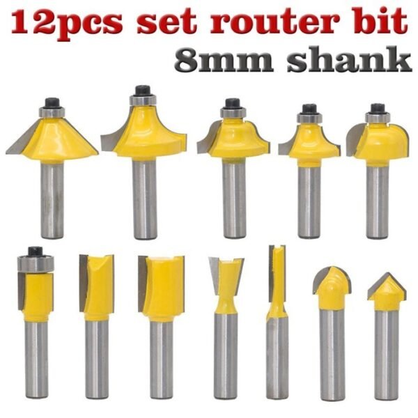 TERMURAH TAFFWARE MATA BOR DRILL BIT 8MM 12PCS - TCA