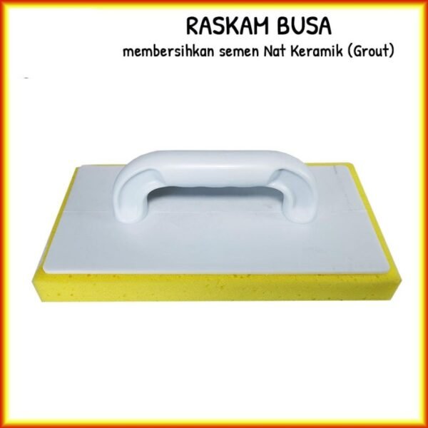 TERMURAH ROSKAM / KASUTAN SEMEN / CETOK / TROWEL GERIGI SPONS BUSA - Image 2