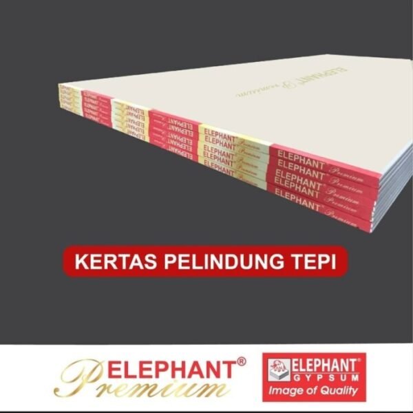 TERMURAH GYPSUM ELEPHANT PREMIUM 9MM / PAPAN GYPSUM PREMIUM 9MM - Image 2