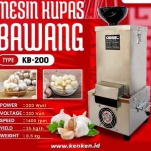 TERMURAH OSSEL  KB2000 MESIN KUPAS BAWANG PUTIH LISTRIK