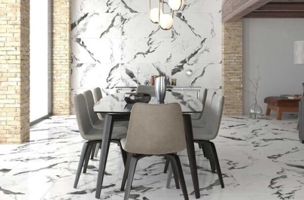TERMURAH SERENITY GRANIT 60 X 120 PANDA MARBLE GLAZED POLISHED - Image 3