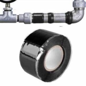 TERMURAH TAFFWARE GREENHOUSE LAKBAN PIPA LEDENG 2.5CM - HITAM 3 M