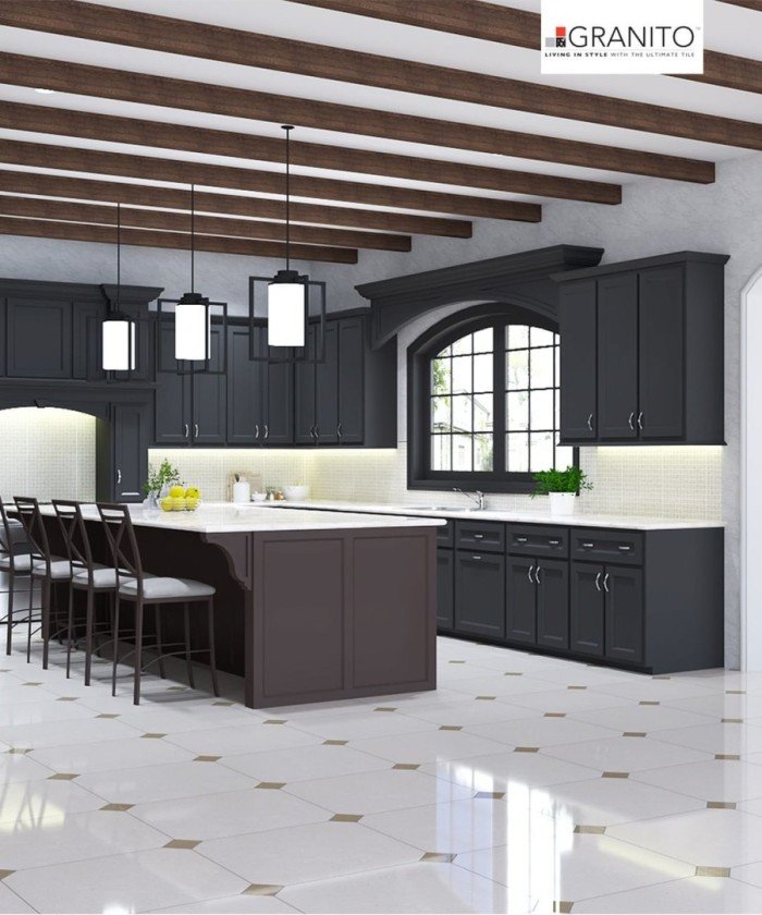 TERMURAH GRANITO 60 X 60 AURORA MIRROR LATTE (POLISHED) - Image 4