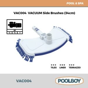 TERMURAH POOLBOY VAC004 VAKUM HEAD SIDE BRUSH VAKUM SIKAT SAMPING