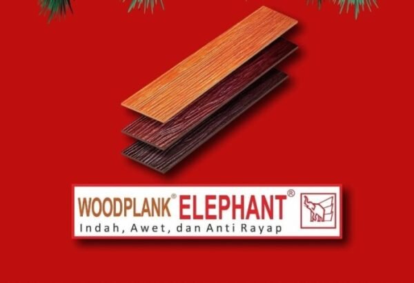TERMURAH ELEPHANT WOODPLANK TEXTURE 30CM - 4.05 METER - Image 2