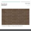 TERMURAH ROMAN GRANIT 60 X 15 GT612237R DMERANTI WALNUT - Image 5