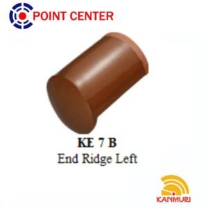 TERMURAH KANMURI KE-7/KM-7 B GENTENG UJUNG NOK KIRI NATURAL