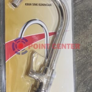 TERMURAH IGM IK 072 KRAN DAPUR ANGSA TANAM CHROME + KUNINGAN