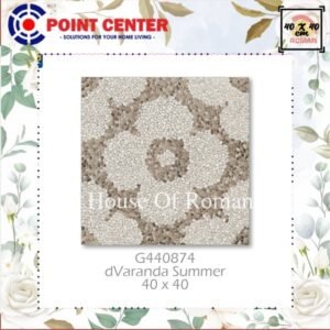 TERMURAH ROMAN KERAMIK 40 X 40 G440874 DVARANDA SUMMER GOL B