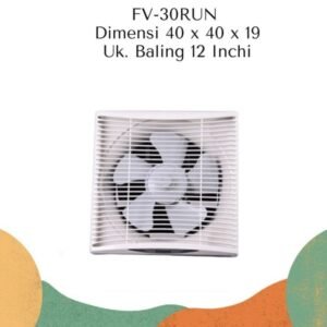 TERMURAH PANASONIC FV-30RUN EXHAUST FAN DINDING / TEMBOK / WALL