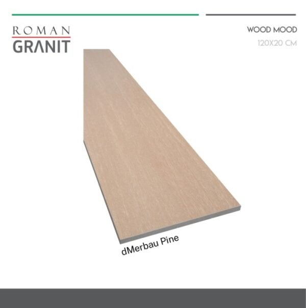 TERMURAH ROMAN GRANIT 120 X 20 GT1222213R DMERBAU PINE - Image 3