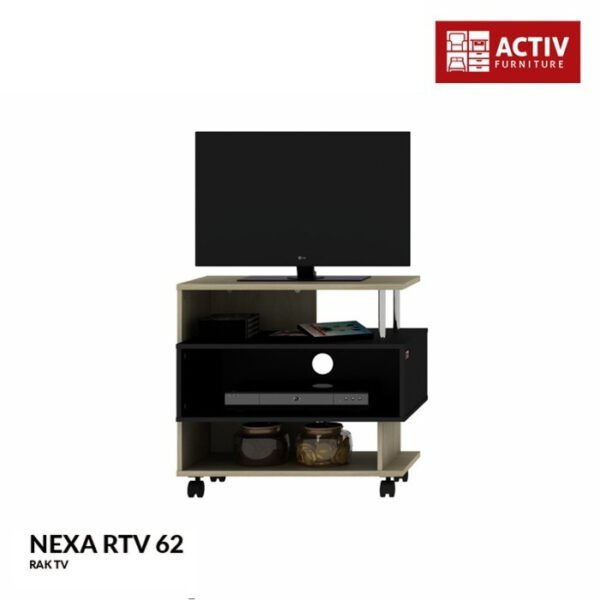 TERMURAH ACTIV FURNITURE NEXA RTV 62 RAK MEJA TV BUFFET MODERN