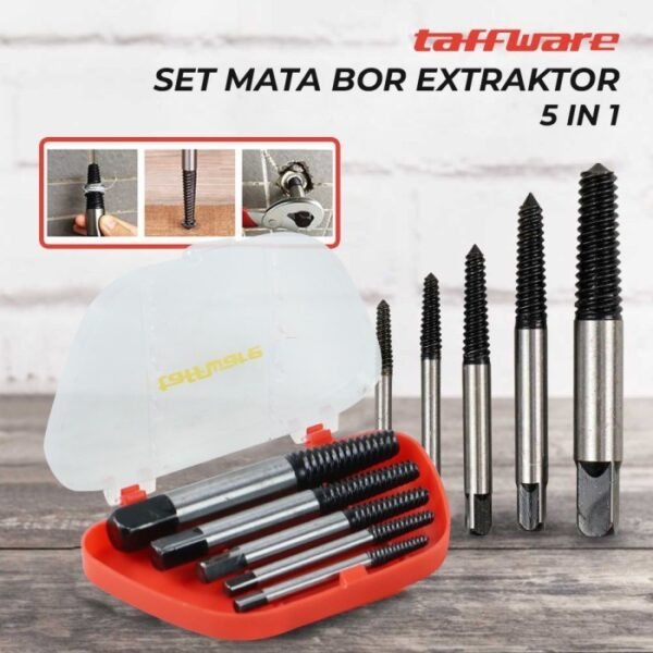 TERMURAH TAFFWARE SET MATA BOR 5 IN 1 - TL00170
