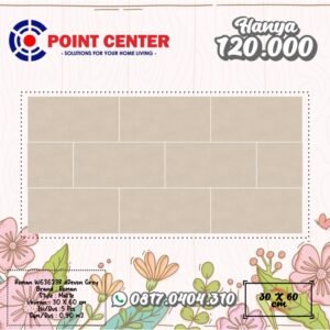 TERMURAH ROMAN KERAMIK 30 X 60 W63623R DDEVON GREY