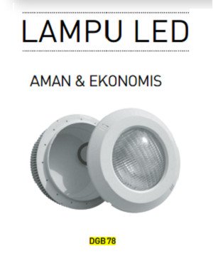 TERMURAH PINA LAMPU LED DGB78 KOLAM RENANG - Image 2