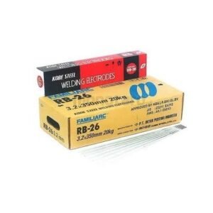 TERMURAH KAWAT LAS KOBE STEEL RB-26 3,2 MM 5KG PER PACK