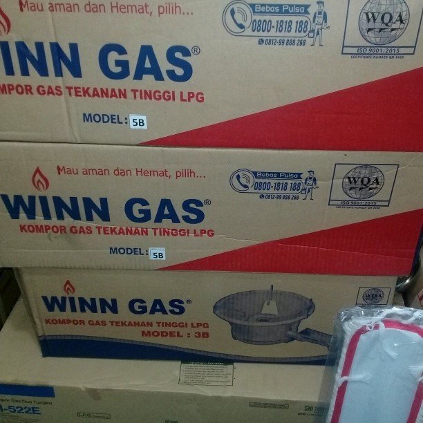 TERMURAH WINN GAS KOMPOR RESTAURANT TEKANAN TINGGI W-5B - Image 3