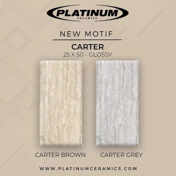 TERMURAH PLATINUM KERAMIK 25/50 CARTER GREY - Image 2