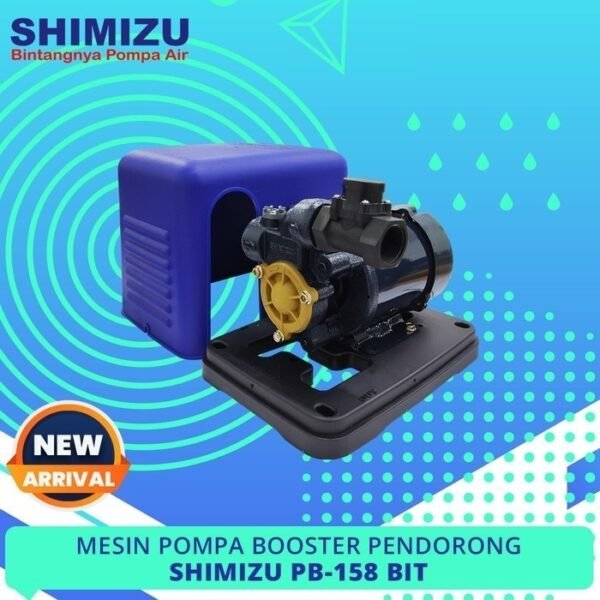 TERMURAH SHIMIZU POMPA AIR PENDORONG OTOMATIS BOOSTER PUMP PB-158 BIT