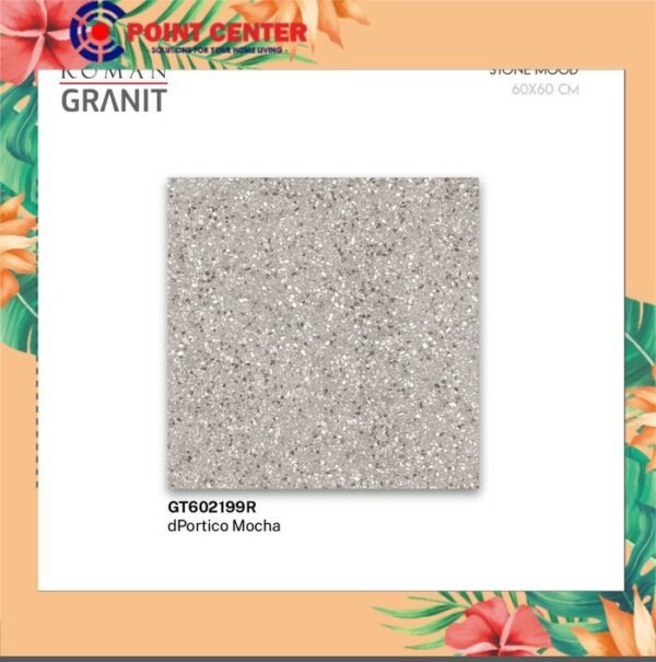 TERMURAH ROMAN GRANIT 60 X 60 GT602199R DPORTICO MOCHA