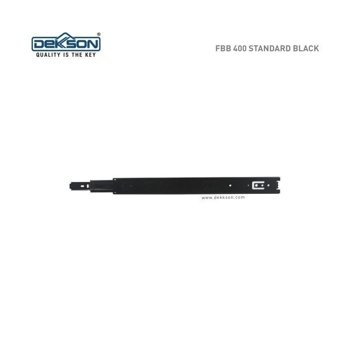 TERMURAH DEKKSON Furniture Ball Bearing FBB 450MM Standard Black - Image 2
