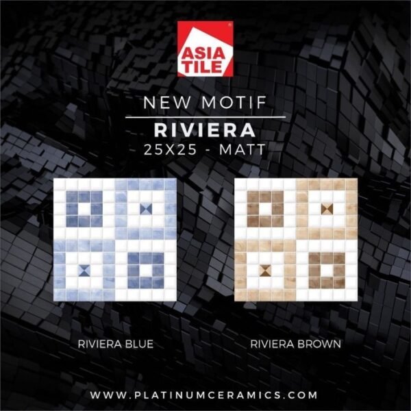 TERMURAH ASIA KERAMIK 25/25 RIVIERA BROWN - Image 3