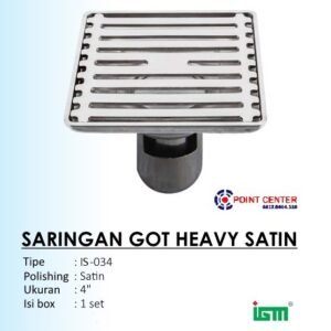 TERMURAH IGM IS-034 SARINGAN GOT HEAVY SATIN
