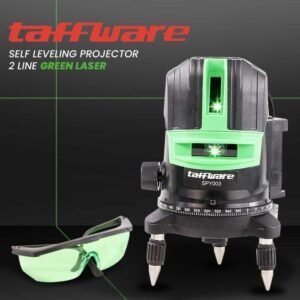 TERMURAH TAFFWARE SELF LEVELING GREEN LASER 2 LINE - SPY003
