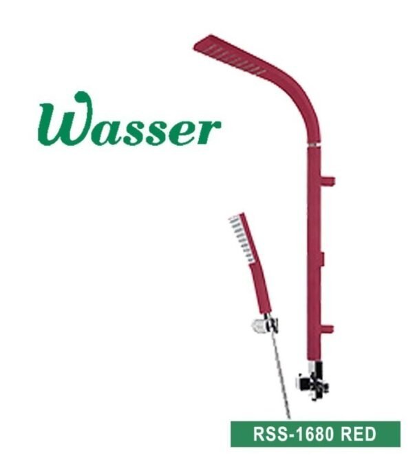 TERMURAH WASSER RSS 1680 RED Shower Tiang Rain Shower Merah