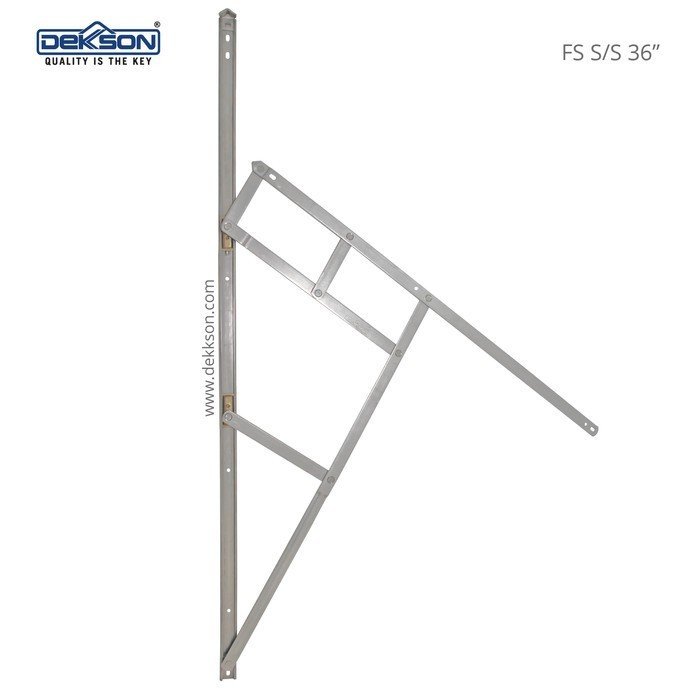 TERMURAH DEKKSON Frirtion Stay FS S/S 36" Engsel Kesmen Jendela 36 Inc - Image 3