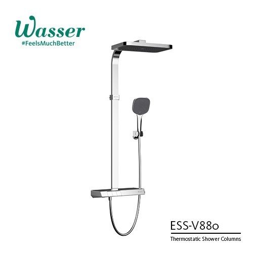 TERMURAH ESS-V880 SHOWER MIXER SYSTEM WITH INNOVATIVE PUSH BUTTONS - Image 2