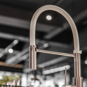 TERMURAH MODENA KT 3560 KRAN DAPUR / KRAN ANGSA KITCHEN TAP WHITE