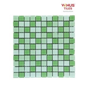TERMURAH VENUS MOSAIC 30 X 30 CASCARA GREEN LEAF KERAMIK KOLAM RENANG