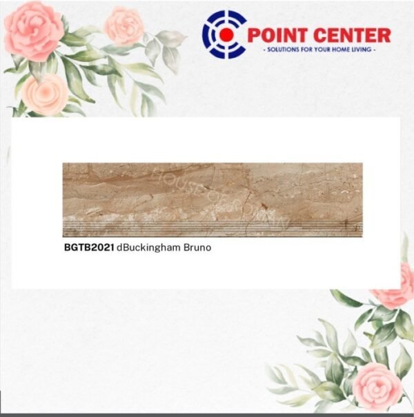 TERMURAH ROMAN GRANIT STEP TILE 30 X 120 BGTB2021 DBUCKINGHAM BRUNO