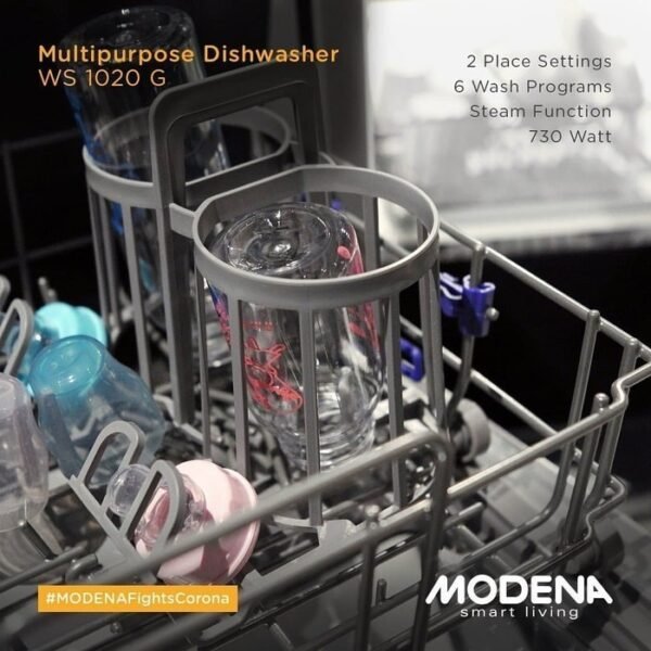 TERMURAH MODENA WS 1020 G MESIN CUCI SERBAGUNA TABLETOP - Image 3