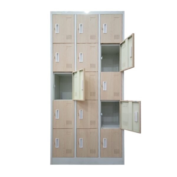 TERMURAH TIGER LOKER / LEMARI CC C15T 15 PINTU MILK WHITE - Image 2