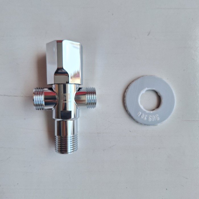 TERMURAH IGM IK 067 Tee Stop Kran Stop Valve 1/2" Kran Shower - Image 2