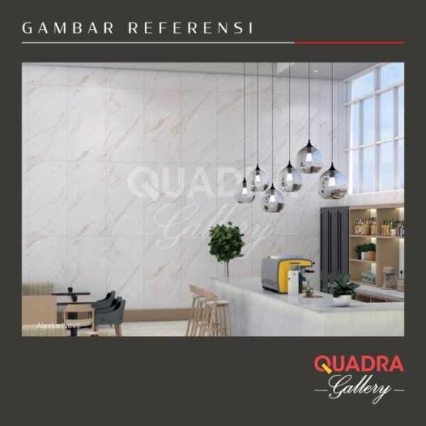 TERMURAH QUADRA GRANIT 160 X 80 BIG SIZE / BIG SLAP ALASKA NEVE - Image 5
