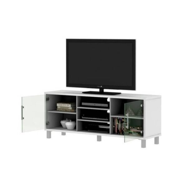 TERMURAH ACTIV FURNITURE AVANTI MADRID RTV 154 RAK / MEJA TV PUTIH - Image 4