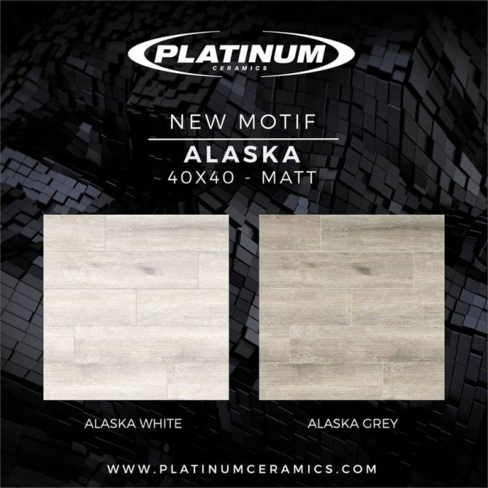 TERMURAH PLATINUM KERAMIK 40/40 ALASKA GREY - Image 3