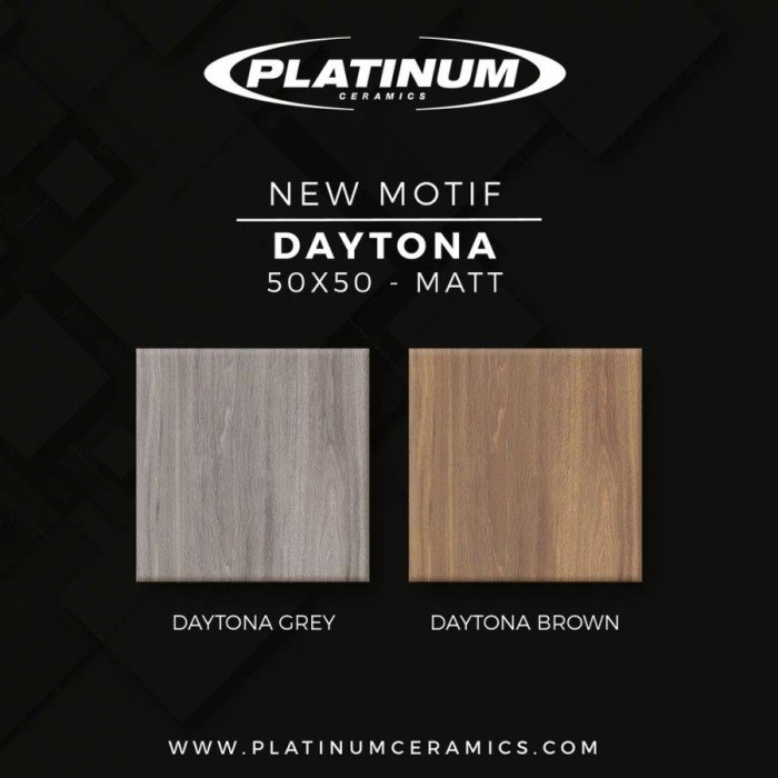 TERMURAH PLATINUM KERAMIK 50/50 DAYTONA GREY - Image 3