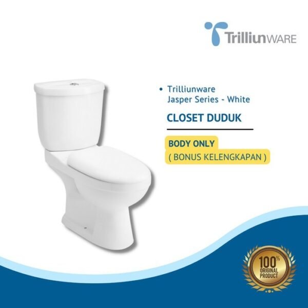TERMURAH TRILLIUN KLOSET DUDUK TRILLIUN WARE JASPER SET