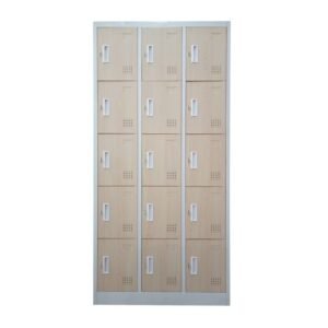 TERMURAH TIGER LOKER / LEMARI CC C15T 15 PINTU MILK WHITE